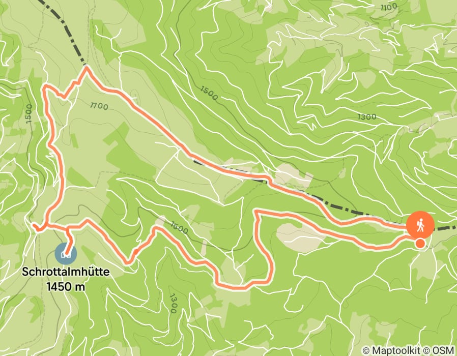 Karte der Tour