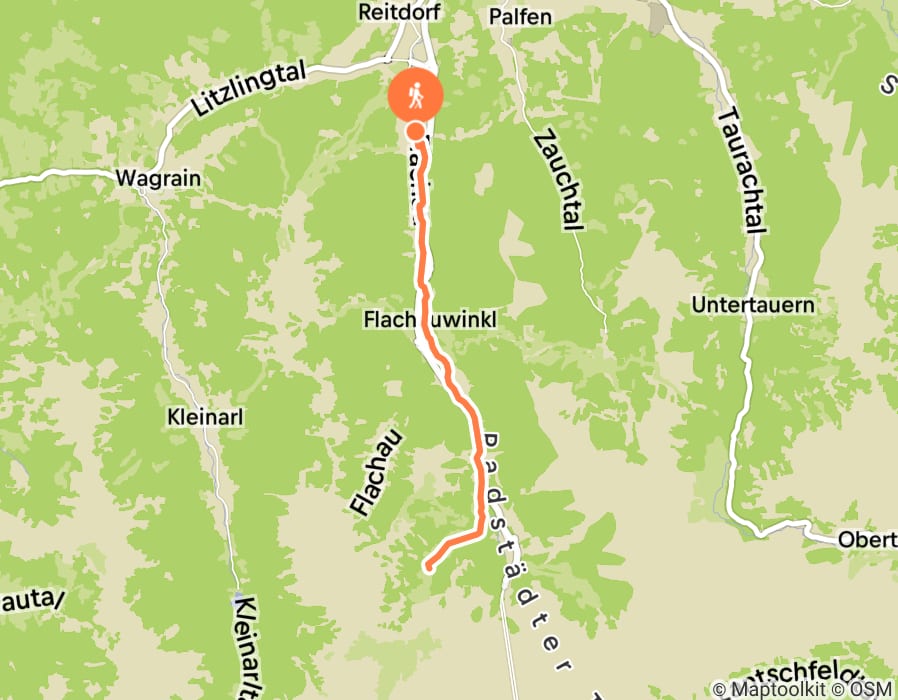 Karte der Tour