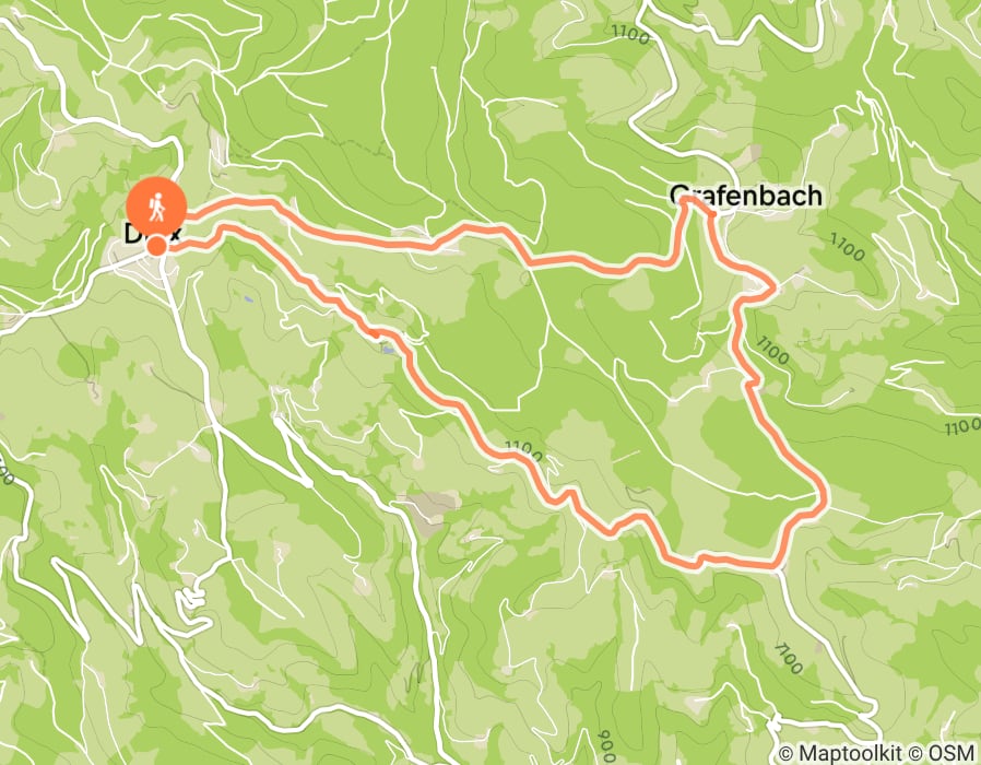 Karte der Tour