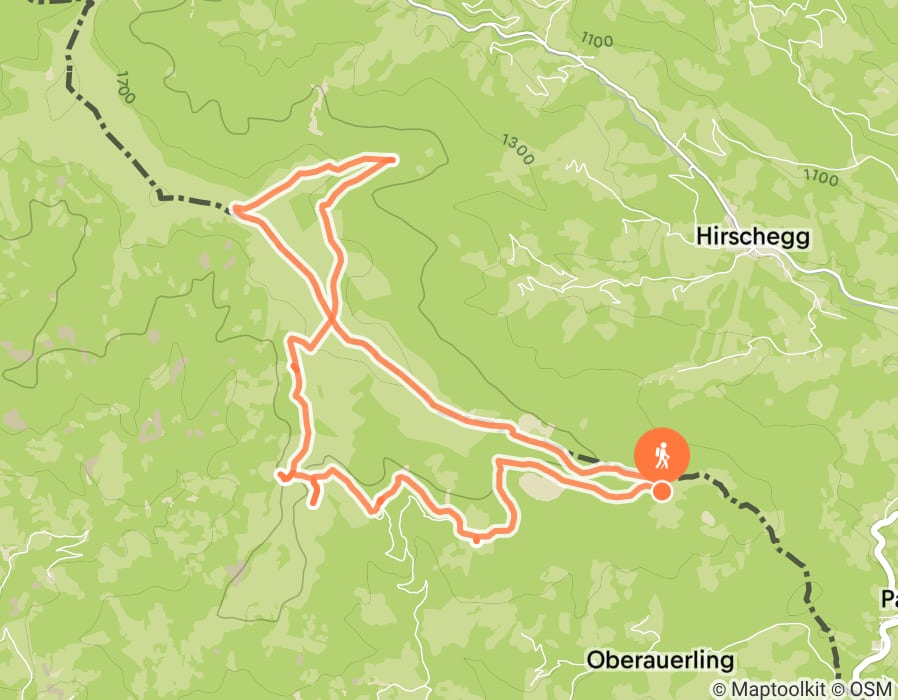 Karte der Tour
