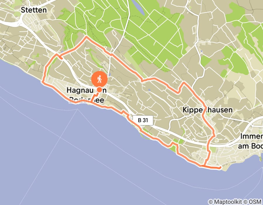 Karte der Tour