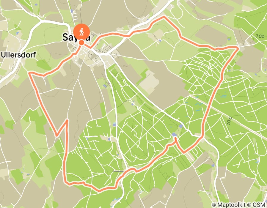 Karte der Tour