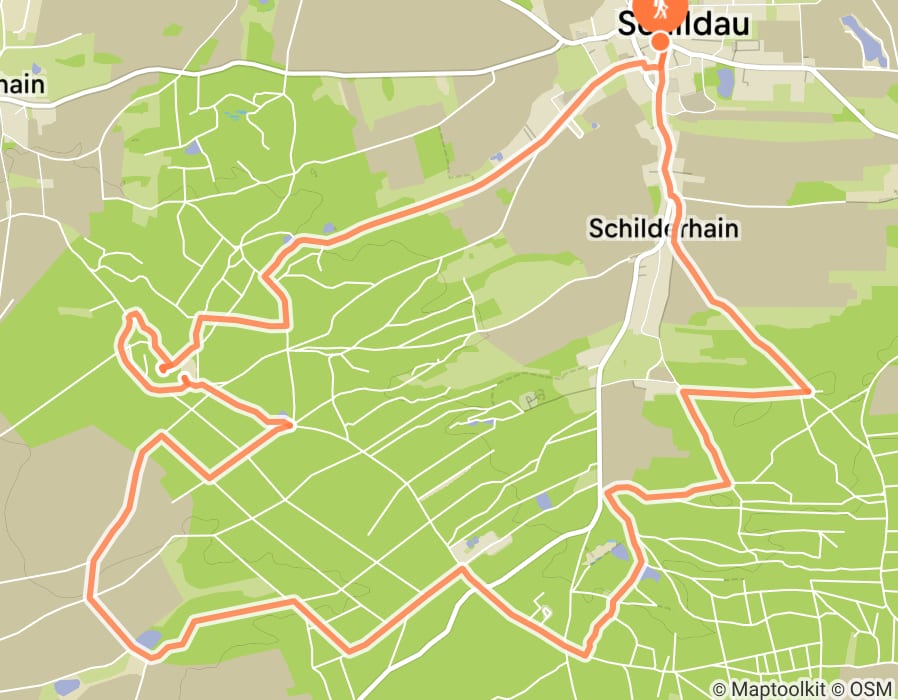 Karte der Tour