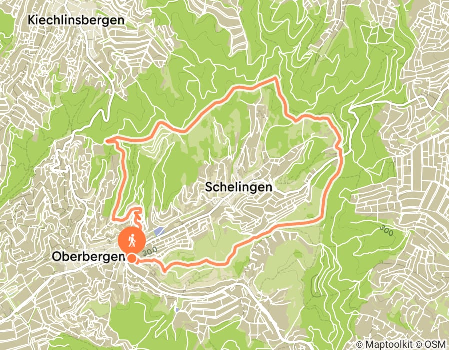 Karte der Tour