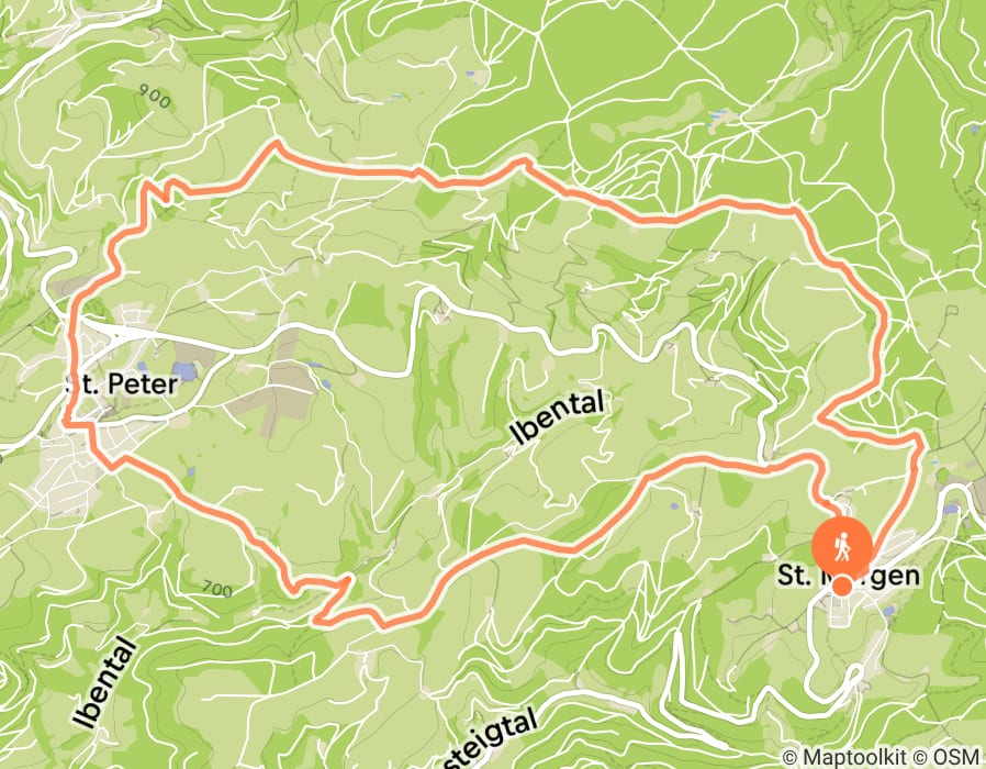 Karte der Tour