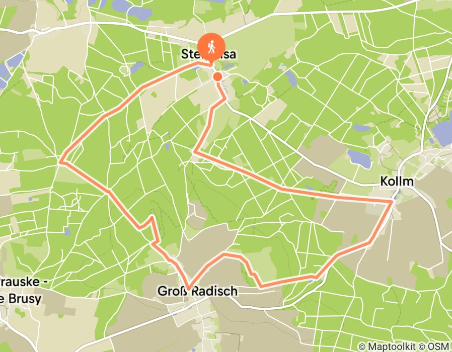 Karte der Tour