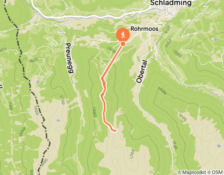Karte der Tour