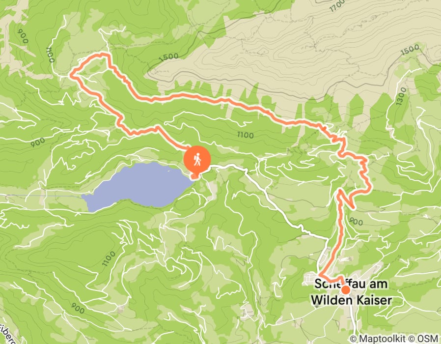 Karte der Tour