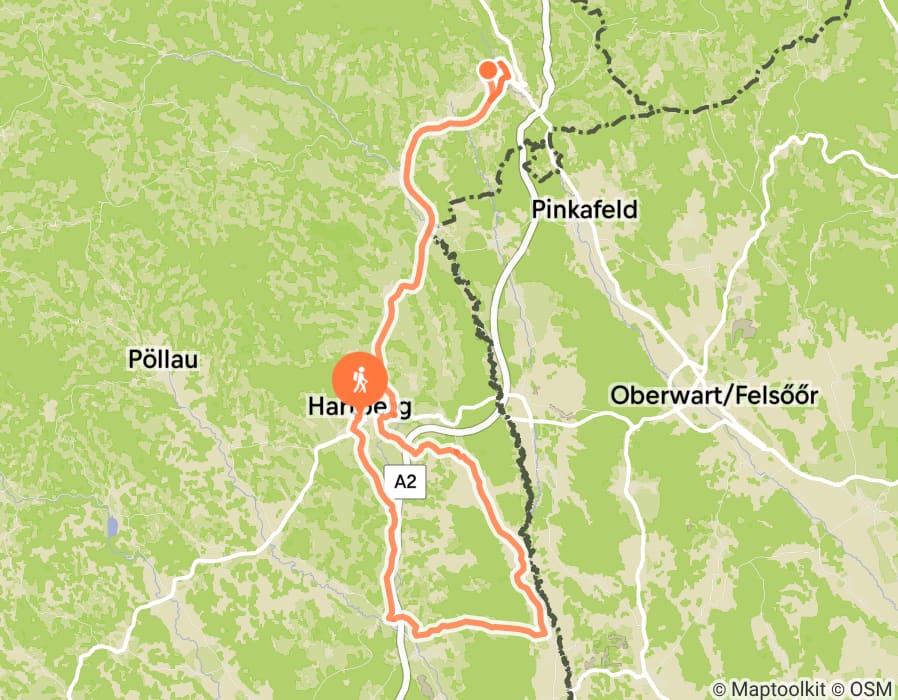Karte der Tour
