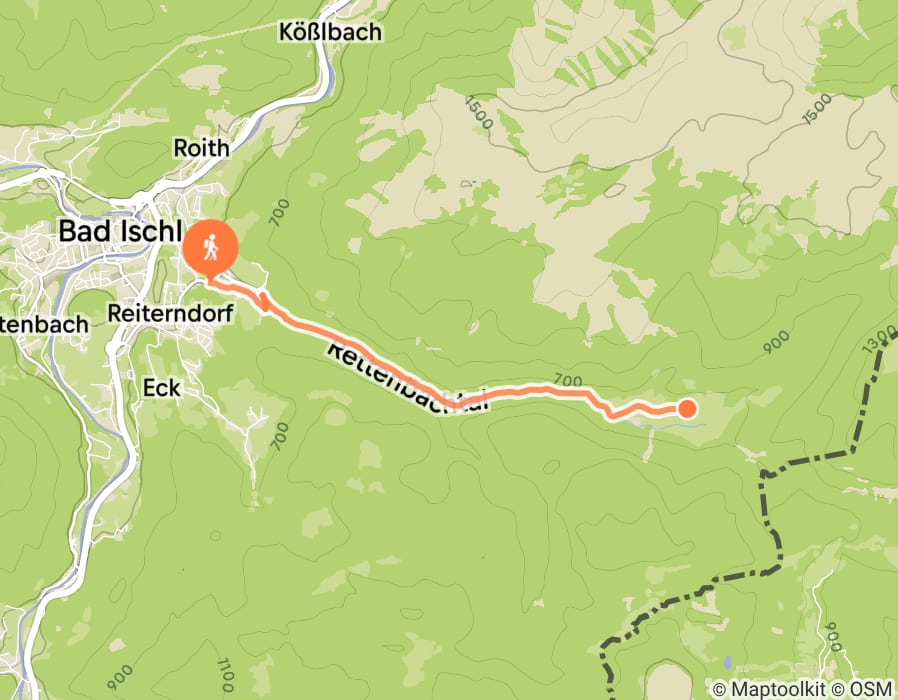 Karte der Tour