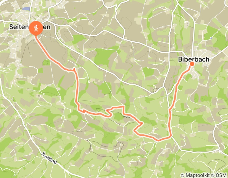 Karte der Tour