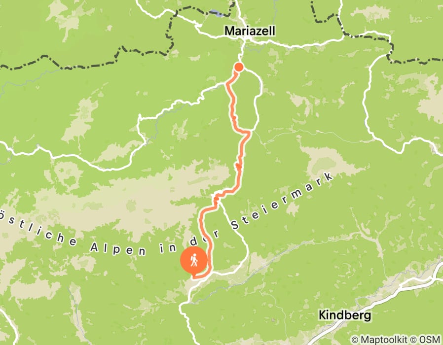 Karte der Tour