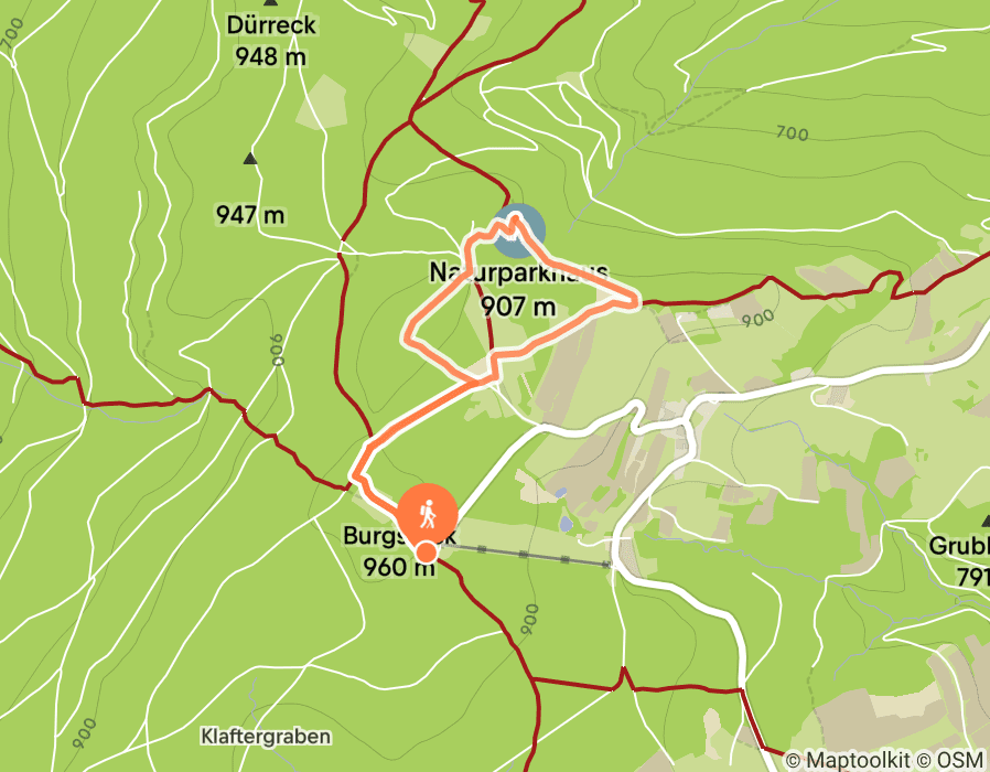 Karte der Tour