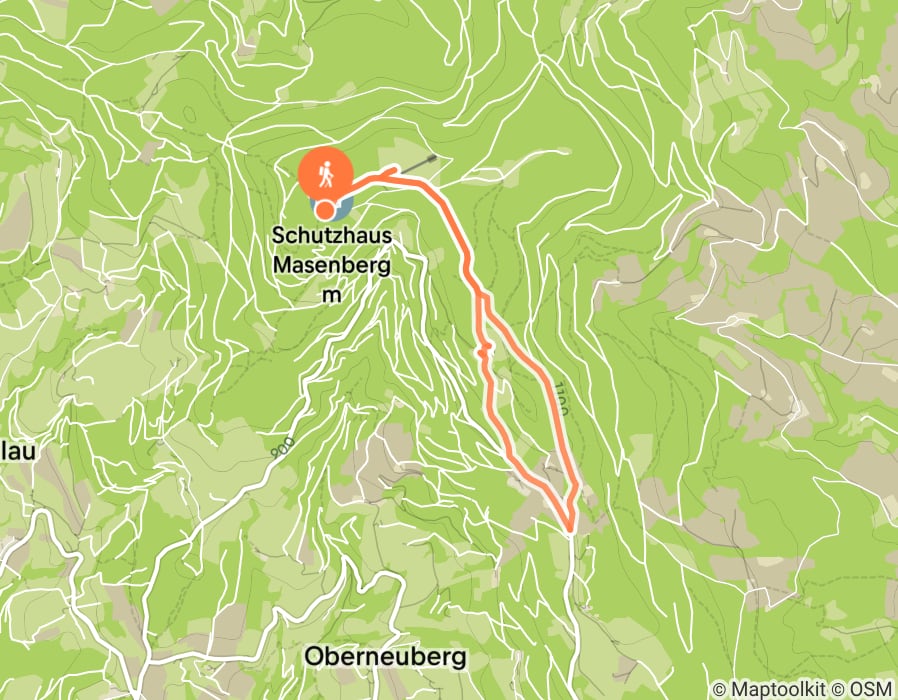 Karte der Tour
