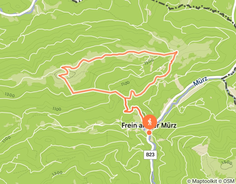 Karte der Tour