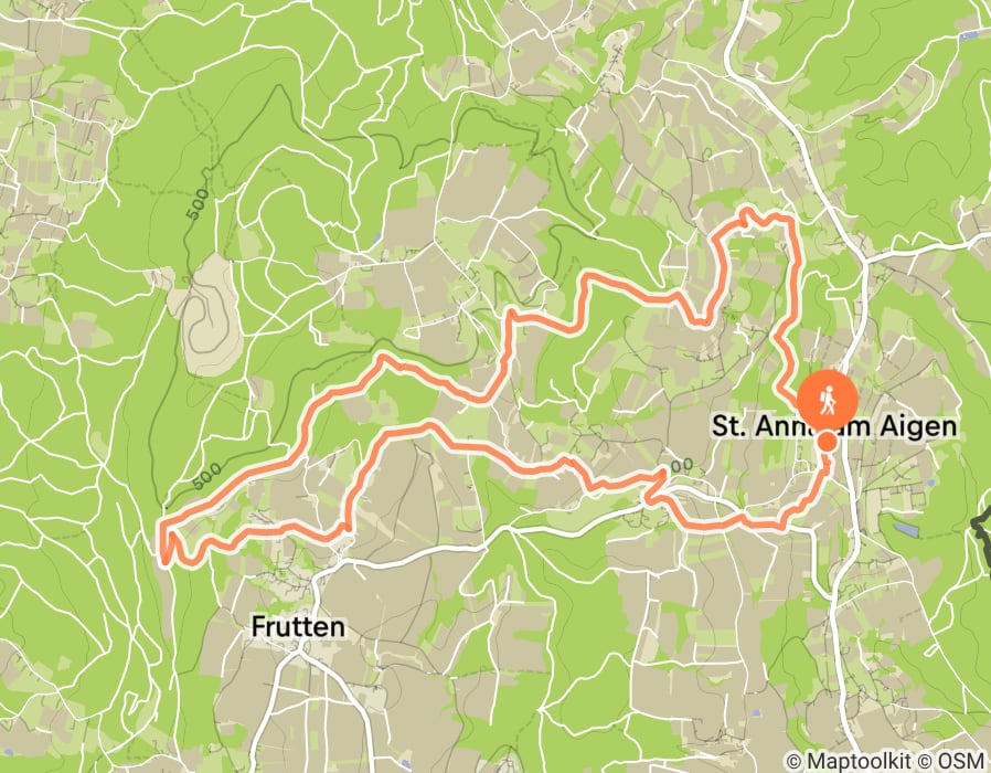 Karte der Tour