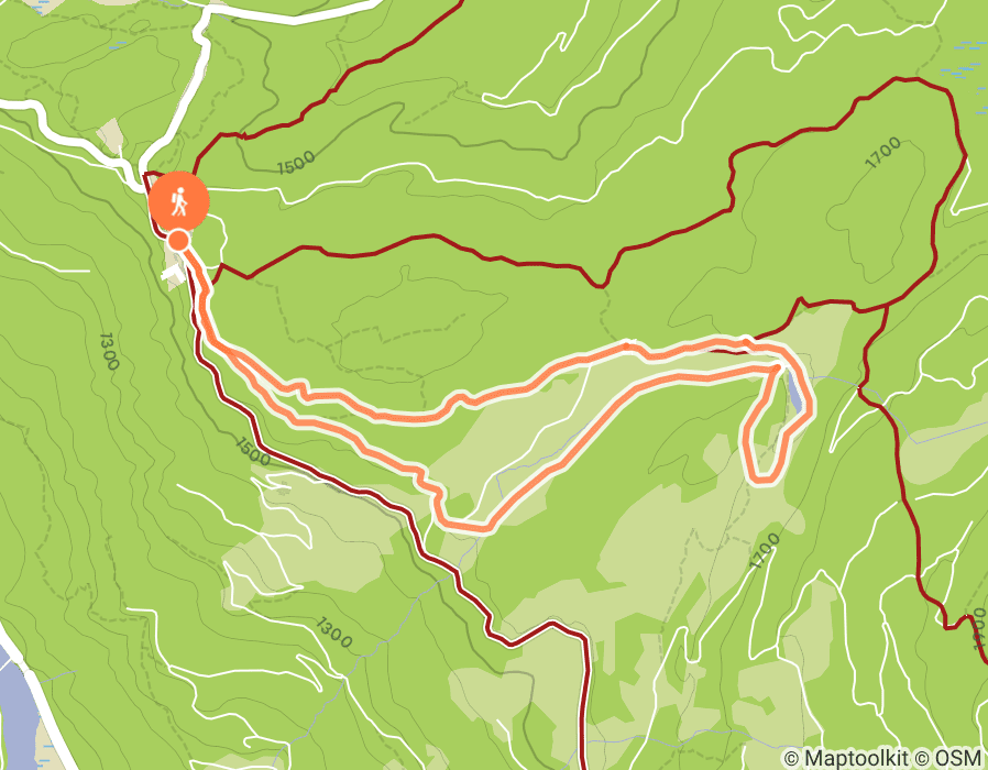 Karte der Tour