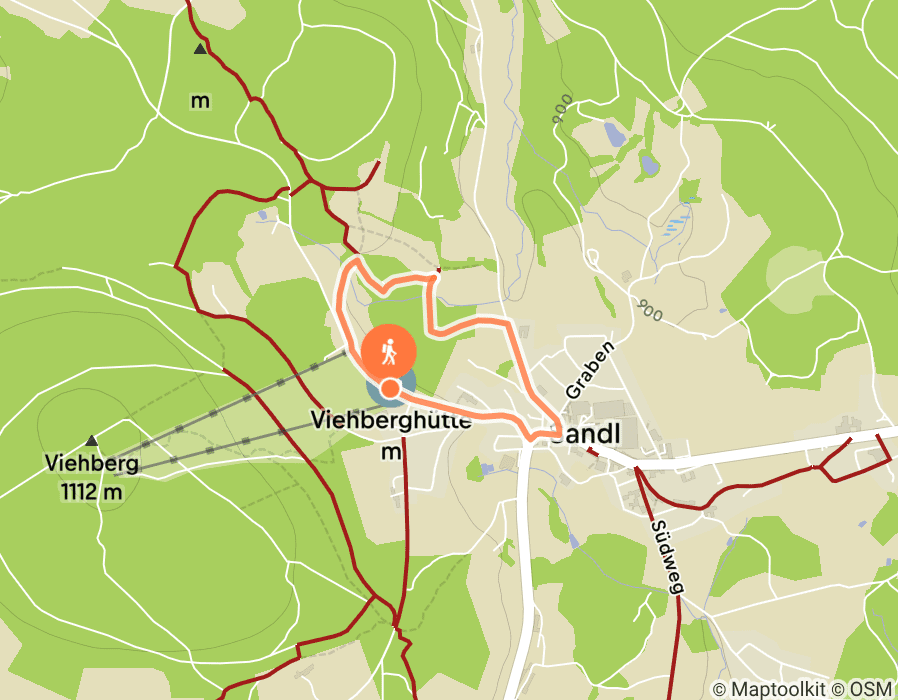 Karte der Tour