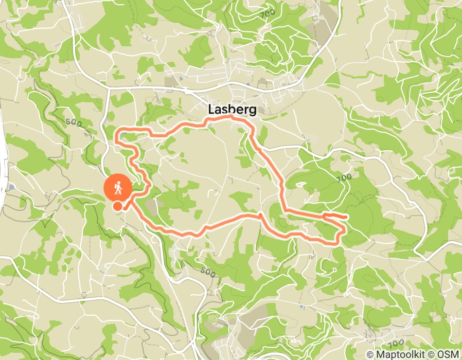 Karte der Tour