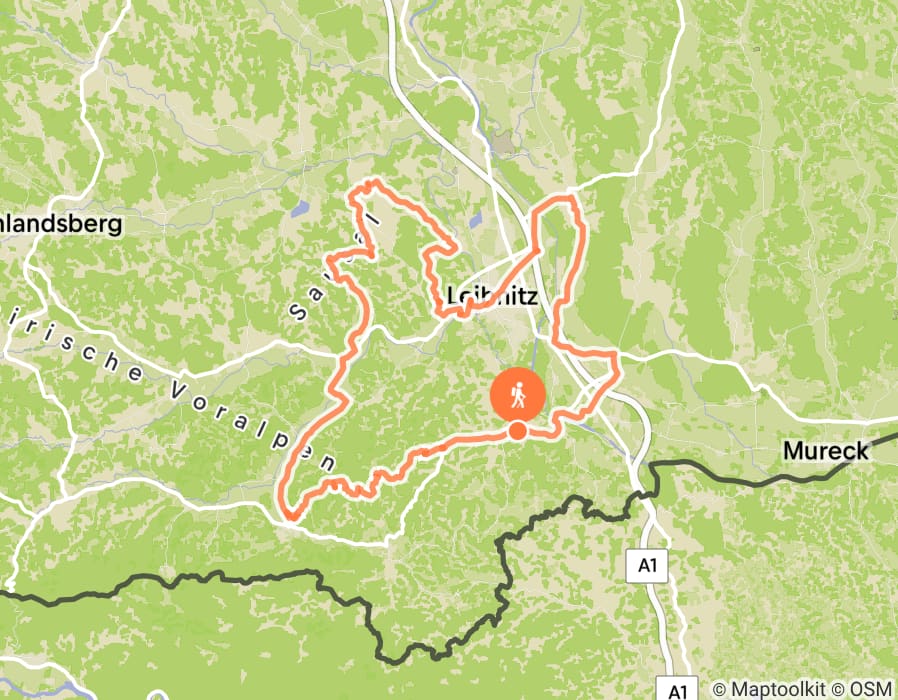 Karte der Tour
