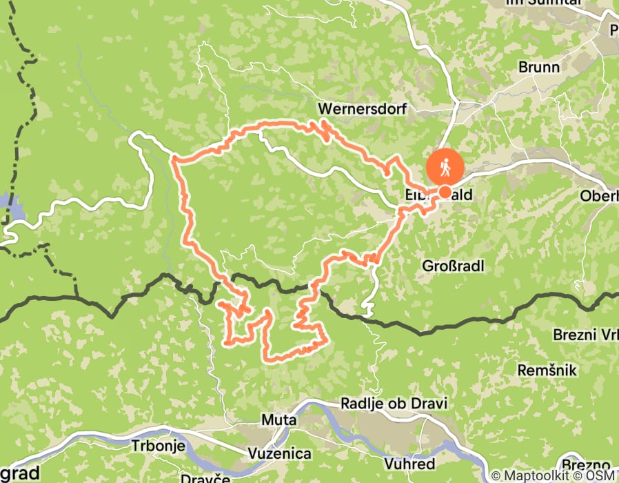 Karte der Tour