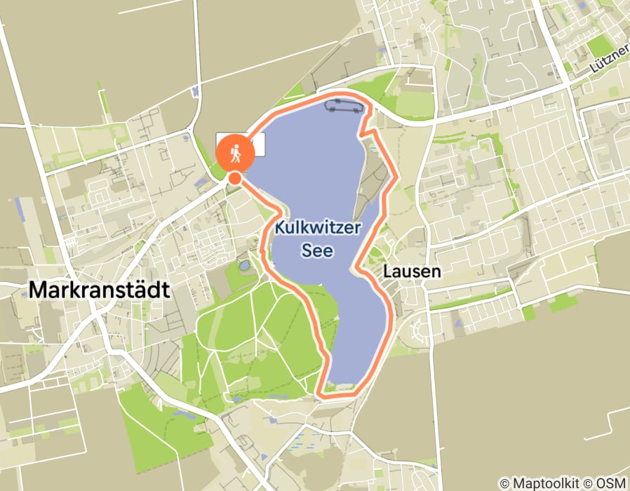 Karte der Tour