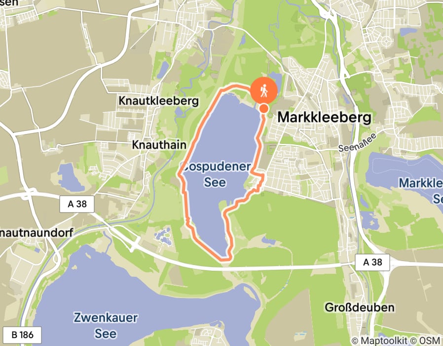 Karte der Tour