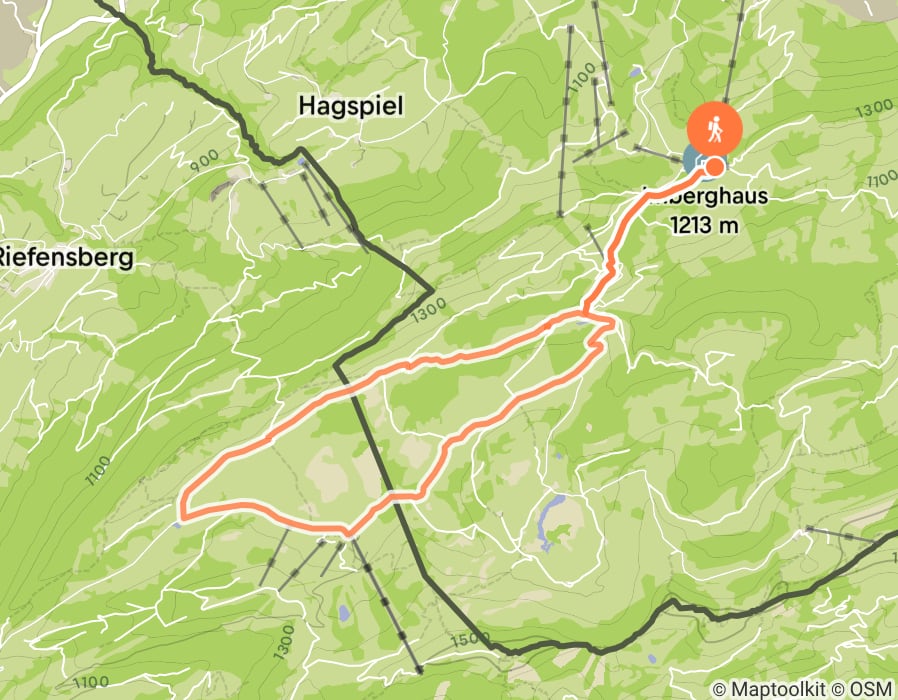 Karte der Tour