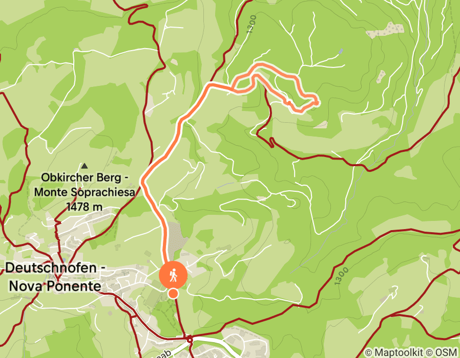 Karte der Tour