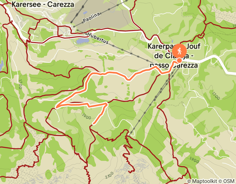 Karte der Tour