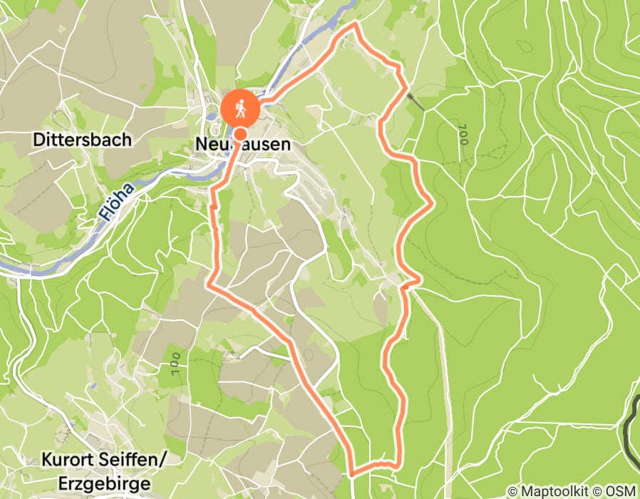 Karte der Tour