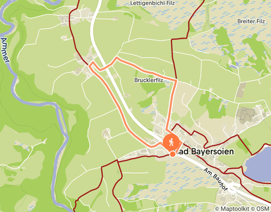Karte der Tour