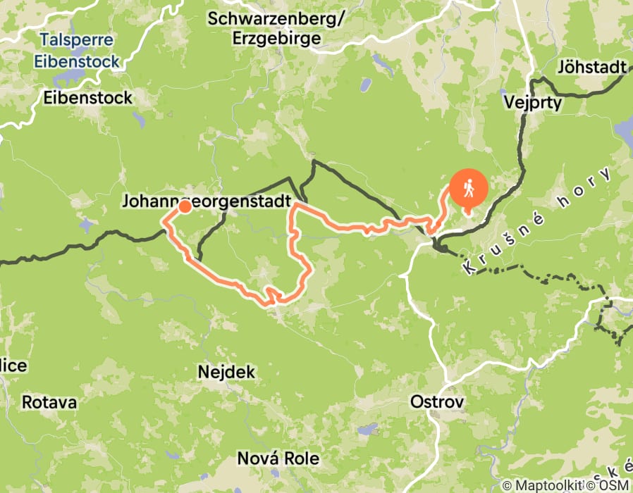 Karte der Tour