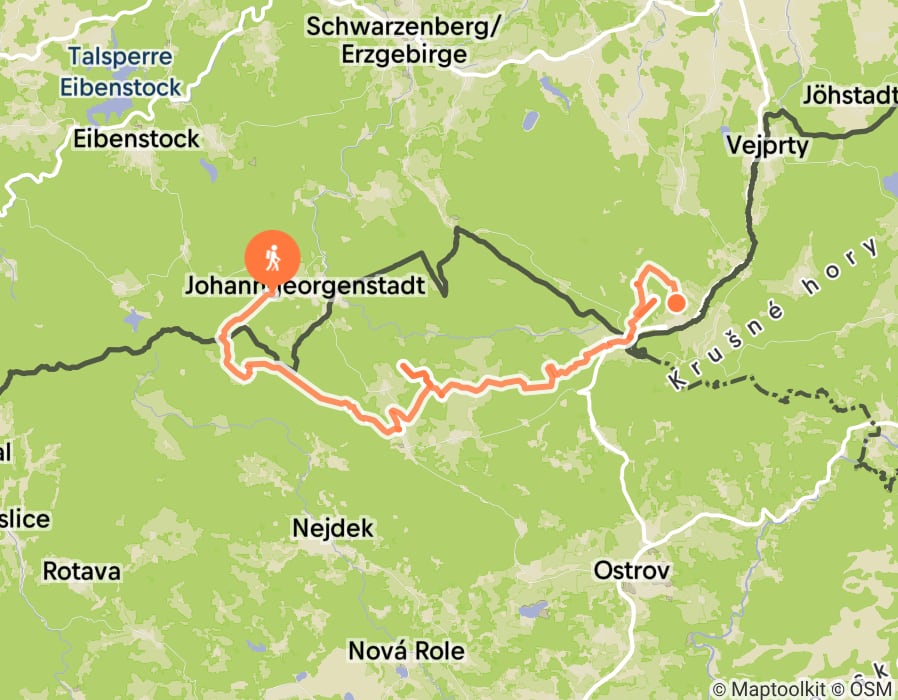 Karte der Tour