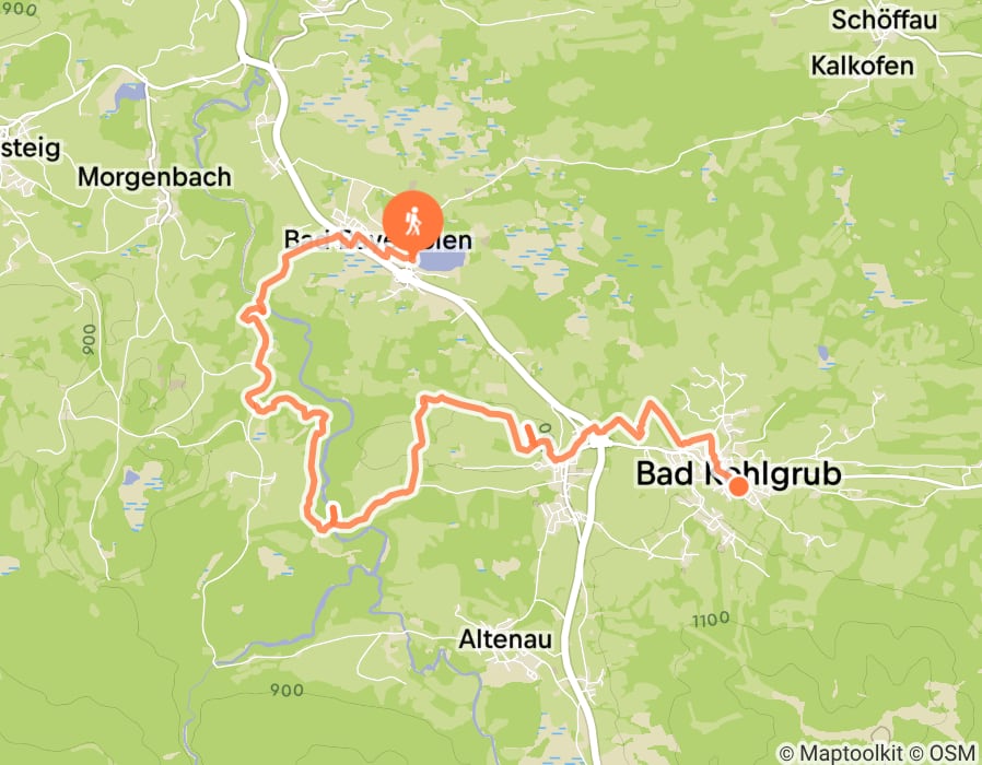 Karte der Tour