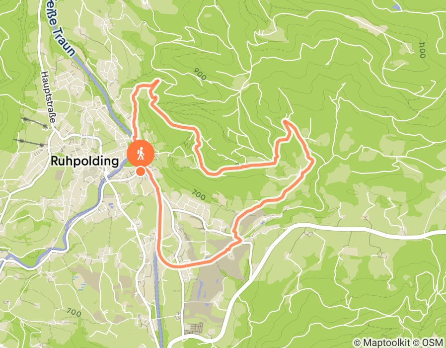 Karte der Tour