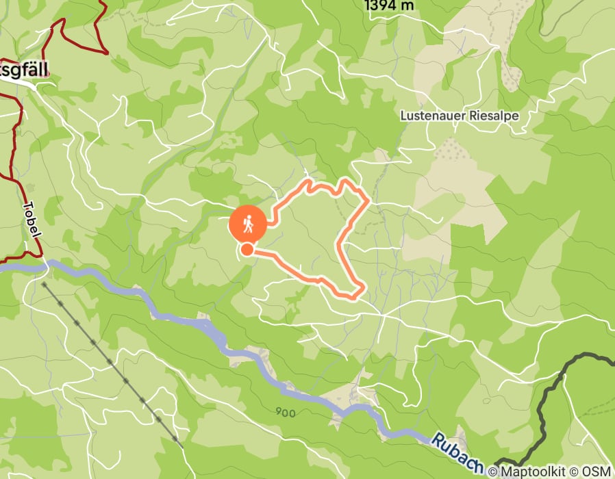 Karte der Tour