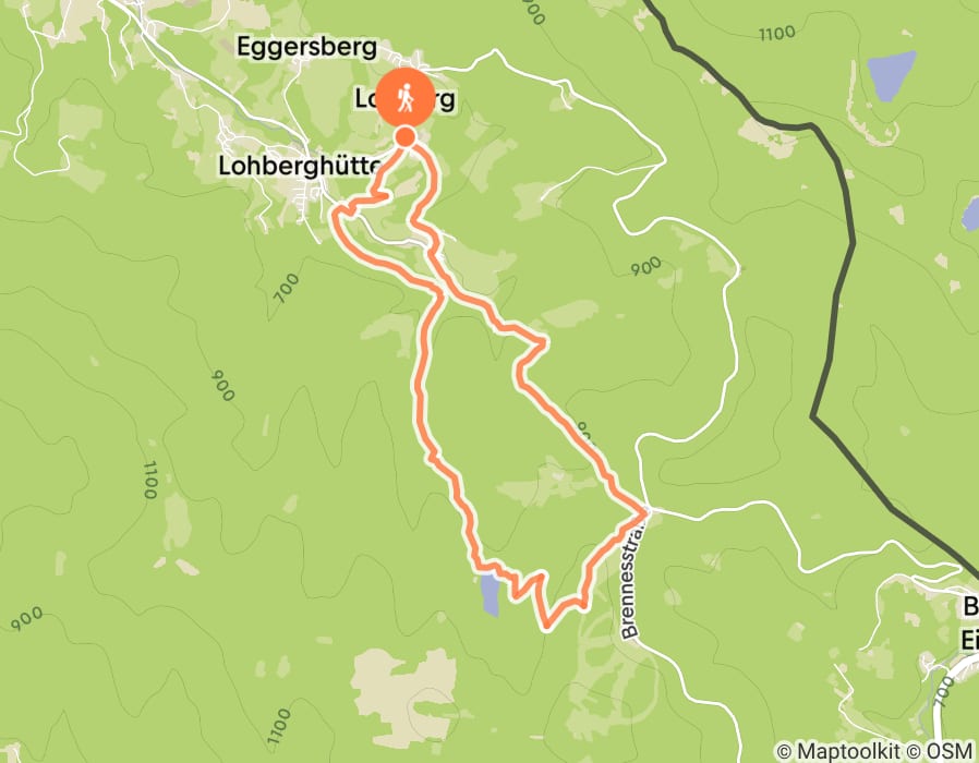 Karte der Tour