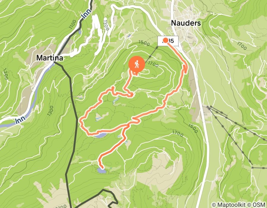 Karte der Tour