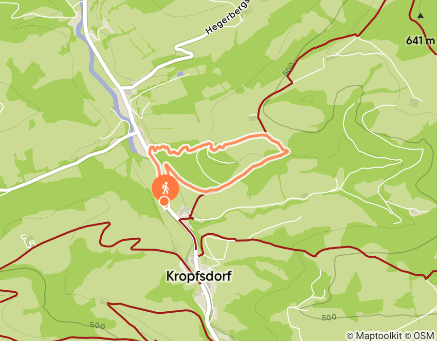 Karte der Tour