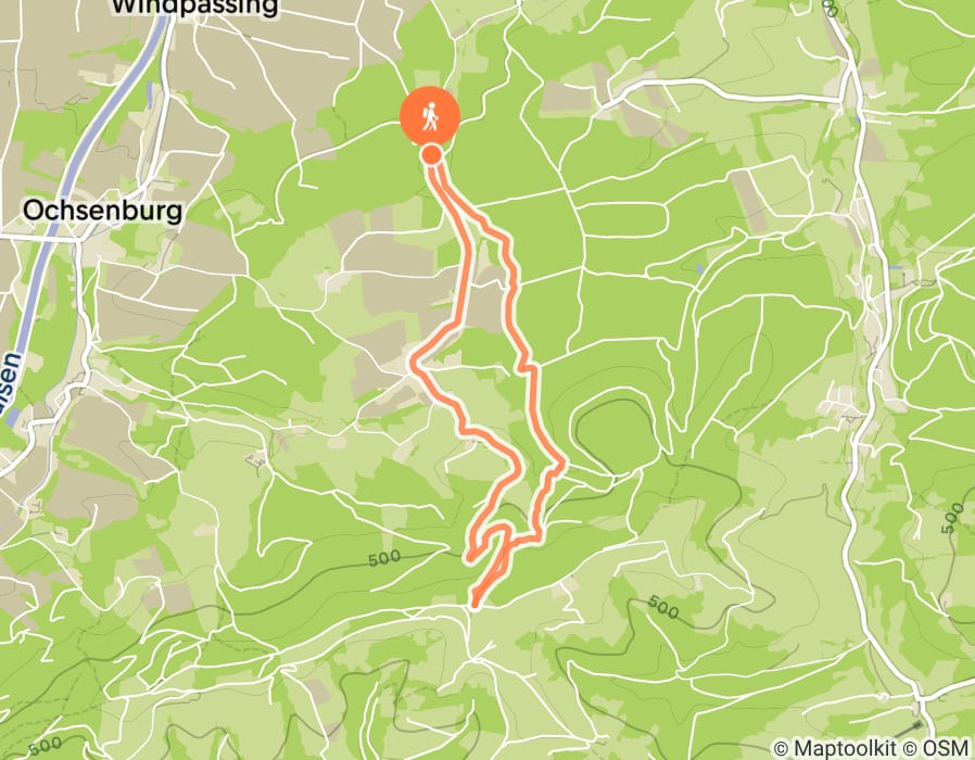 Karte der Tour