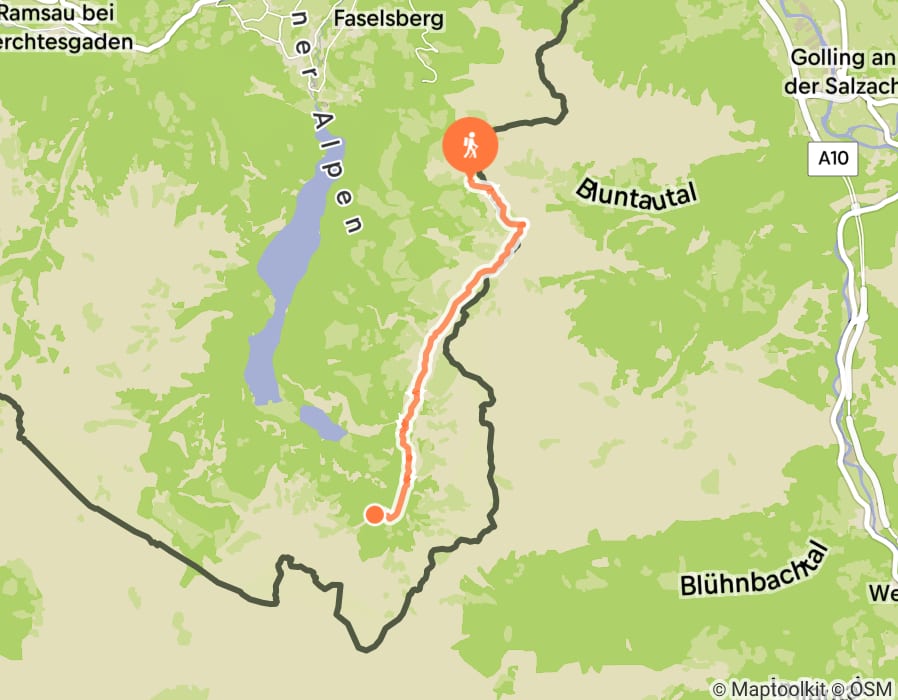 Karte der Tour