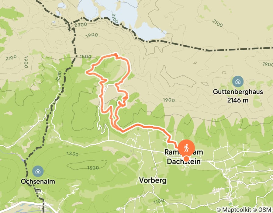 Karte der Tour