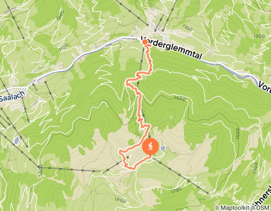 Karte der Tour