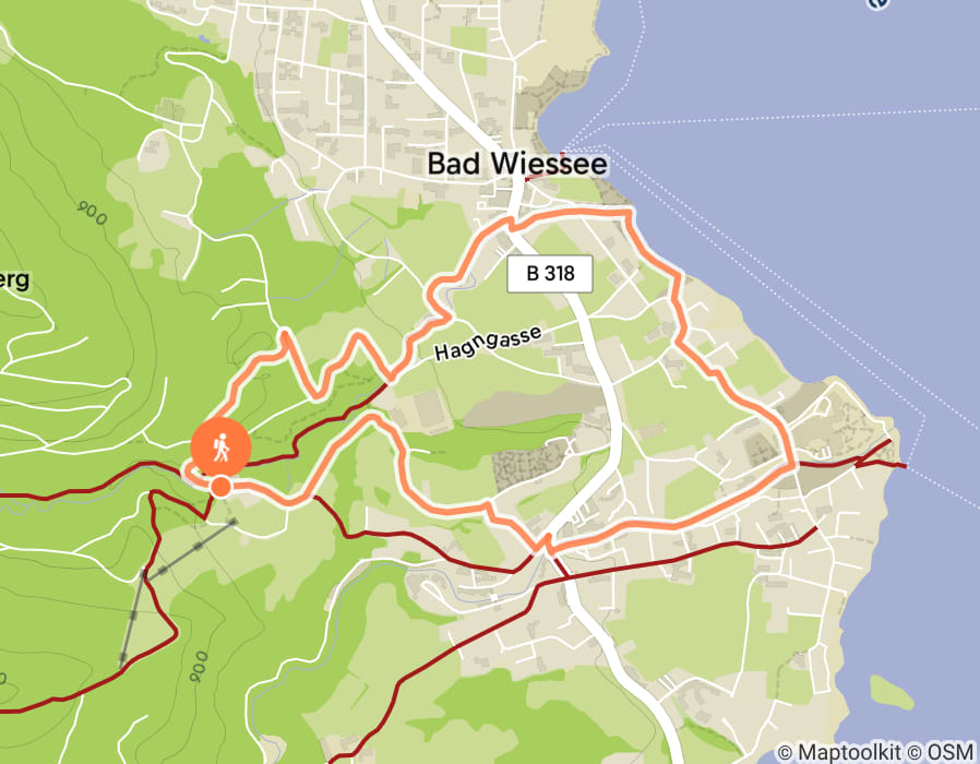 Karte der Tour