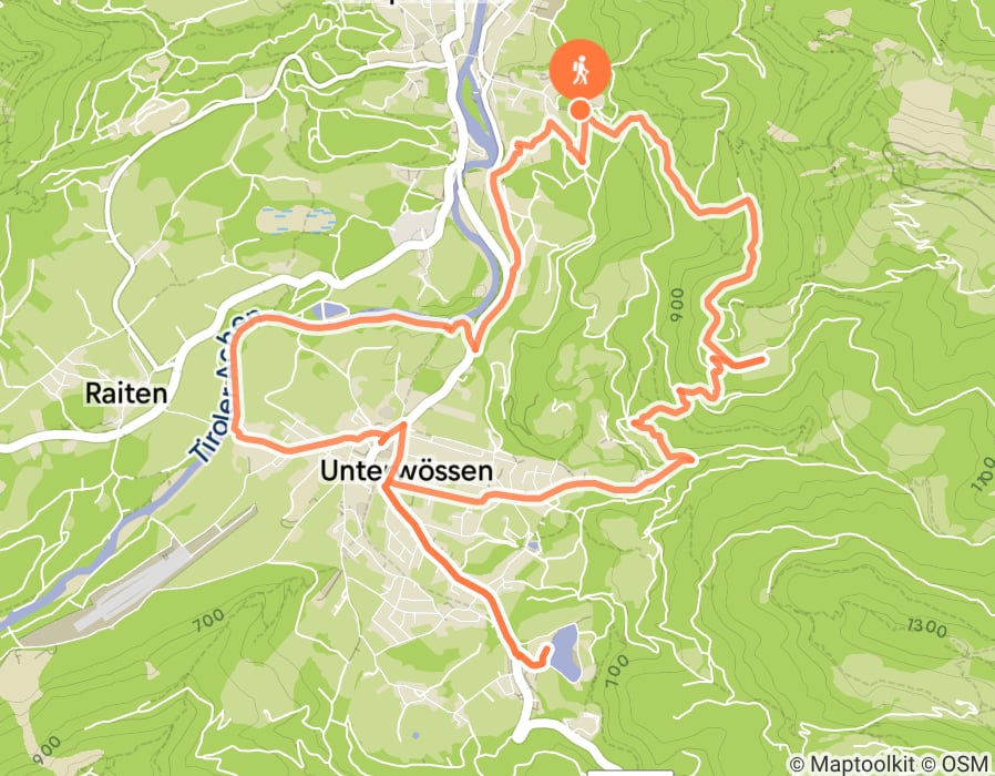 Karte der Tour