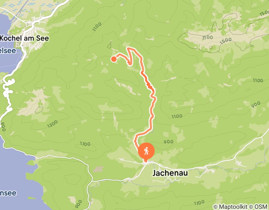 Karte der Tour