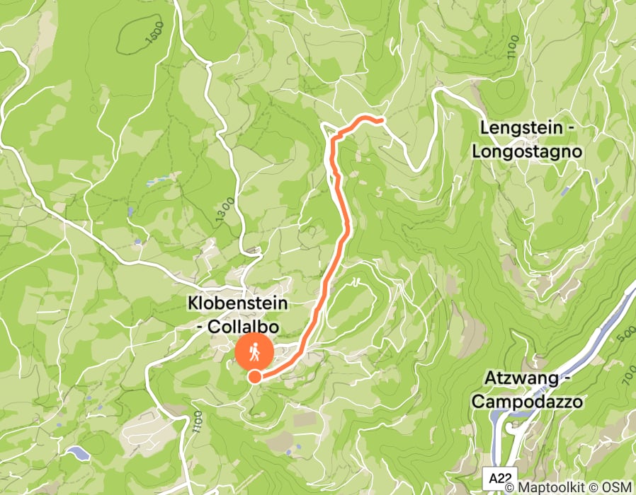 Karte der Tour