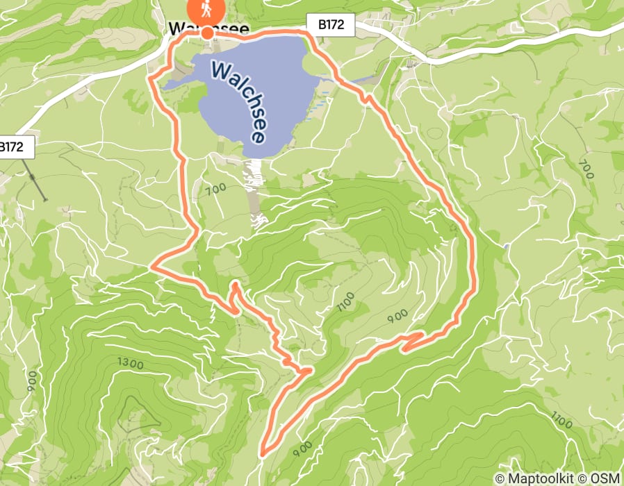Karte der Tour