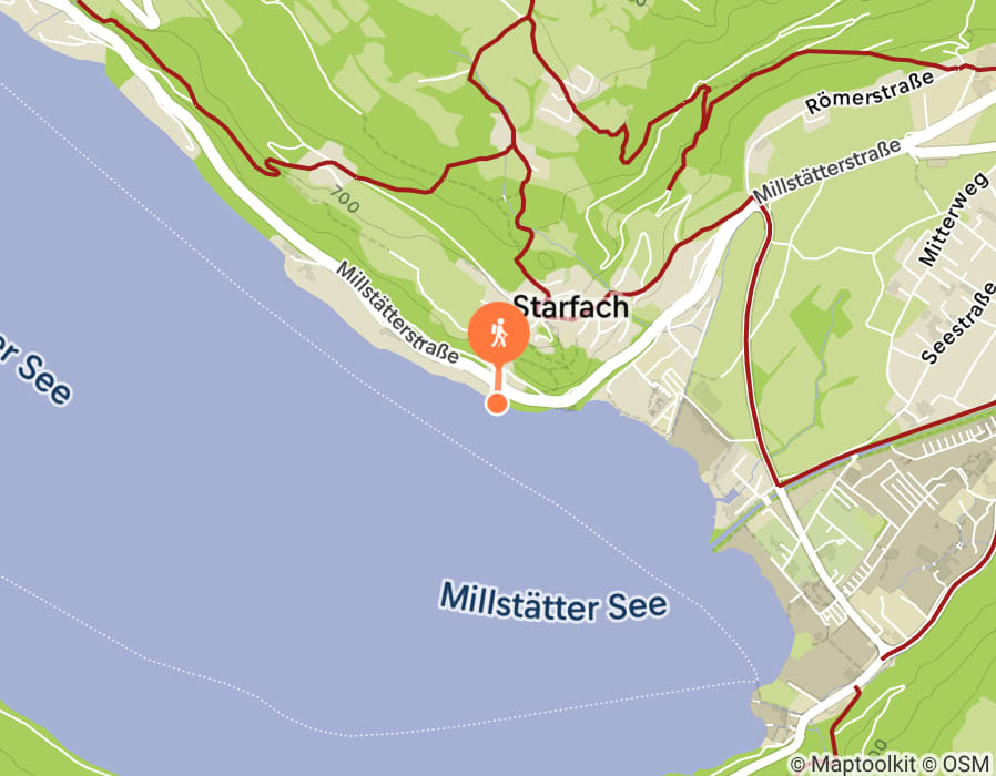 Karte der Tour